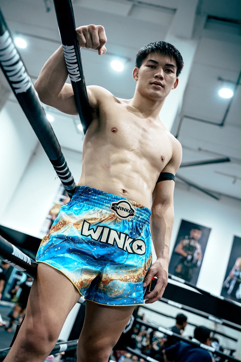 Muay Thai Shorts - Golden Tide